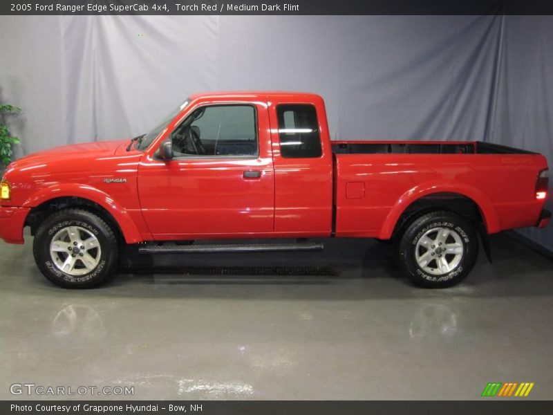 Torch Red / Medium Dark Flint 2005 Ford Ranger Edge SuperCab 4x4