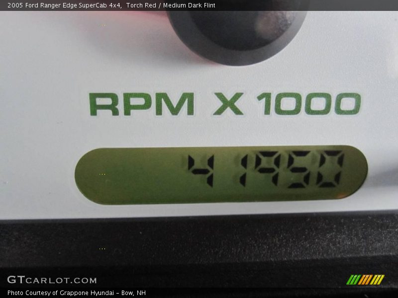 Torch Red / Medium Dark Flint 2005 Ford Ranger Edge SuperCab 4x4