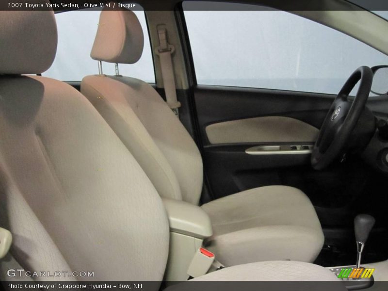 Olive Mist / Bisque 2007 Toyota Yaris Sedan