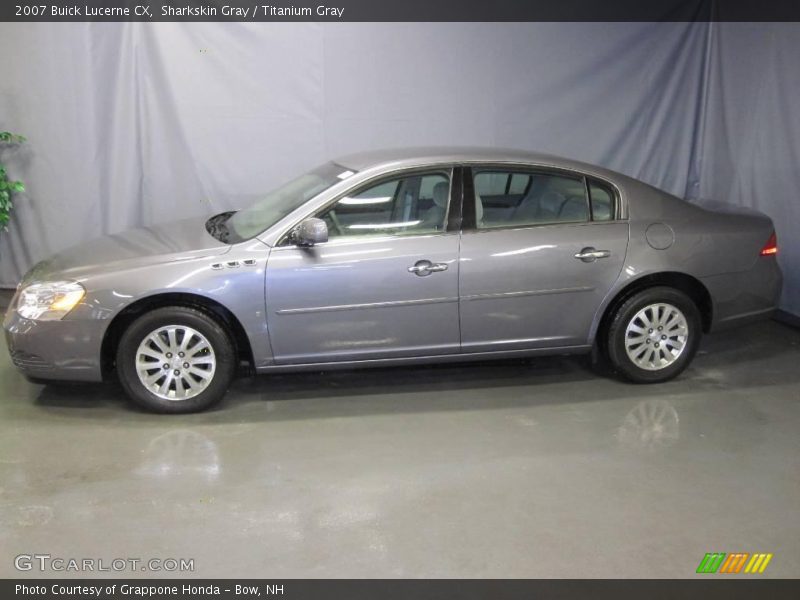 Sharkskin Gray / Titanium Gray 2007 Buick Lucerne CX