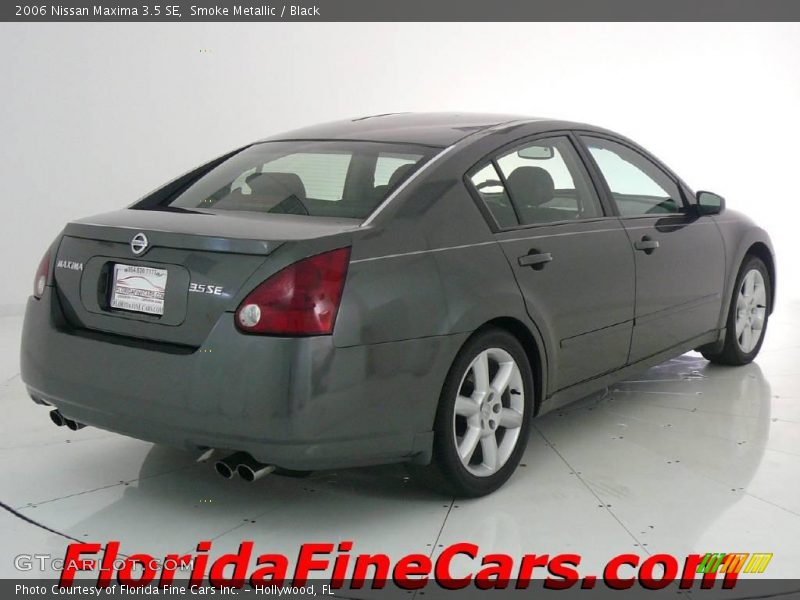 Smoke Metallic / Black 2006 Nissan Maxima 3.5 SE