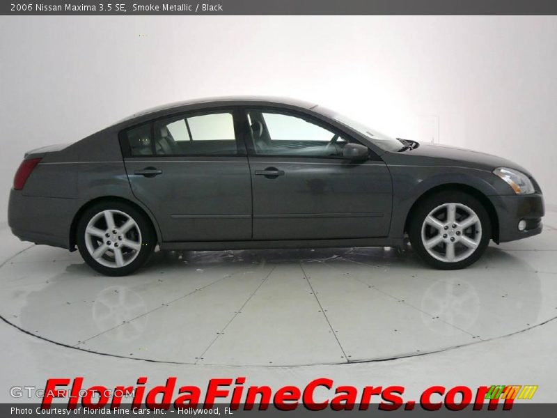 Smoke Metallic / Black 2006 Nissan Maxima 3.5 SE