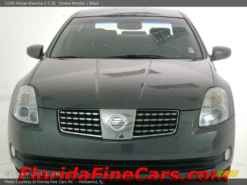 Smoke Metallic / Black 2006 Nissan Maxima 3.5 SE