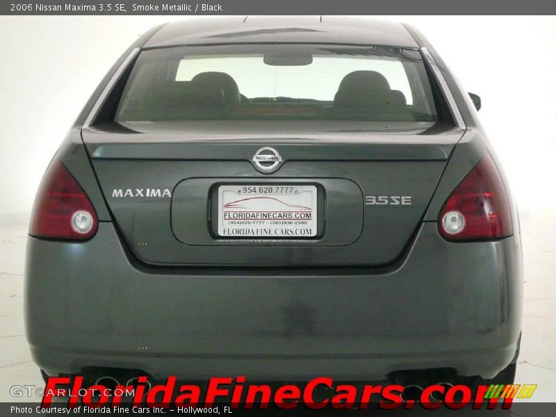 Smoke Metallic / Black 2006 Nissan Maxima 3.5 SE