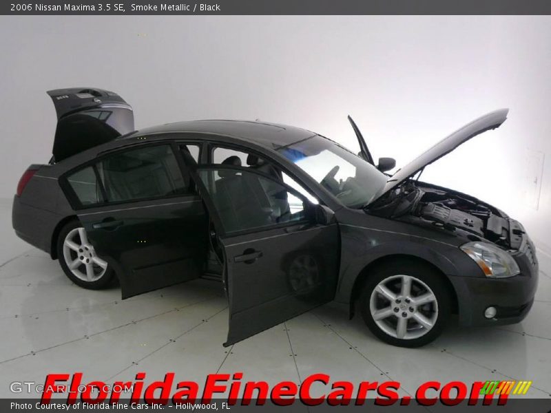 Smoke Metallic / Black 2006 Nissan Maxima 3.5 SE