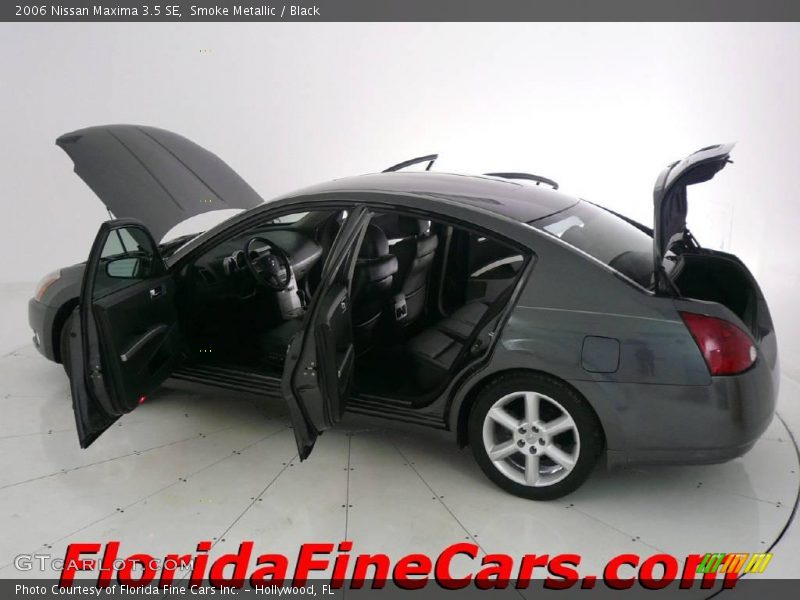Smoke Metallic / Black 2006 Nissan Maxima 3.5 SE
