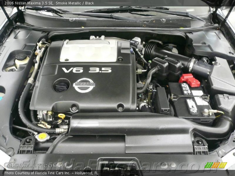 Smoke Metallic / Black 2006 Nissan Maxima 3.5 SE