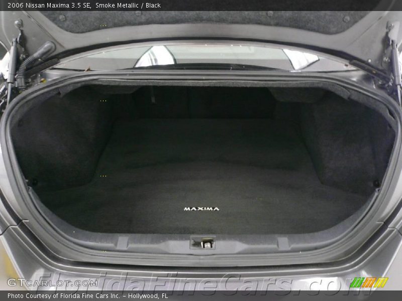 Smoke Metallic / Black 2006 Nissan Maxima 3.5 SE