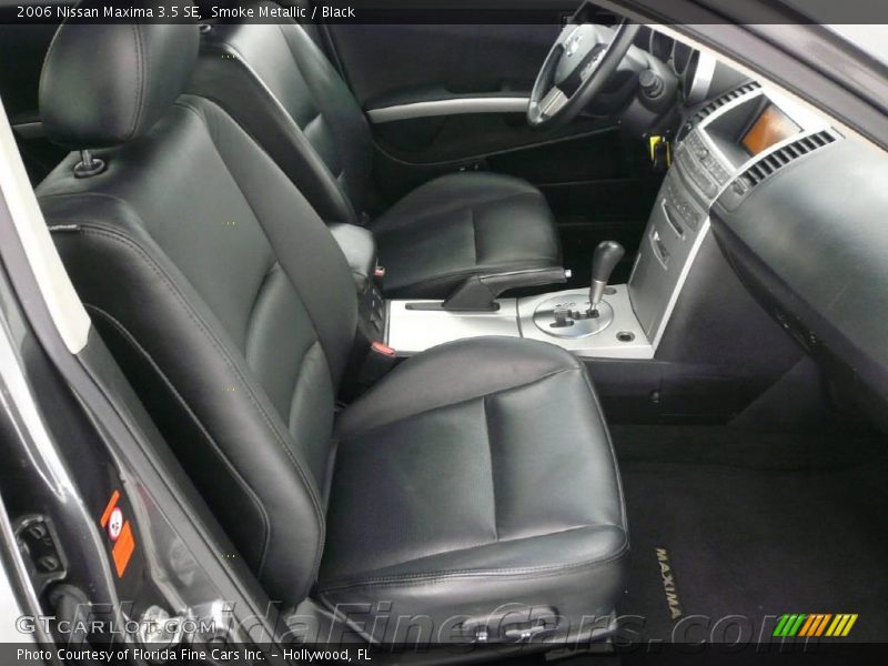 Smoke Metallic / Black 2006 Nissan Maxima 3.5 SE