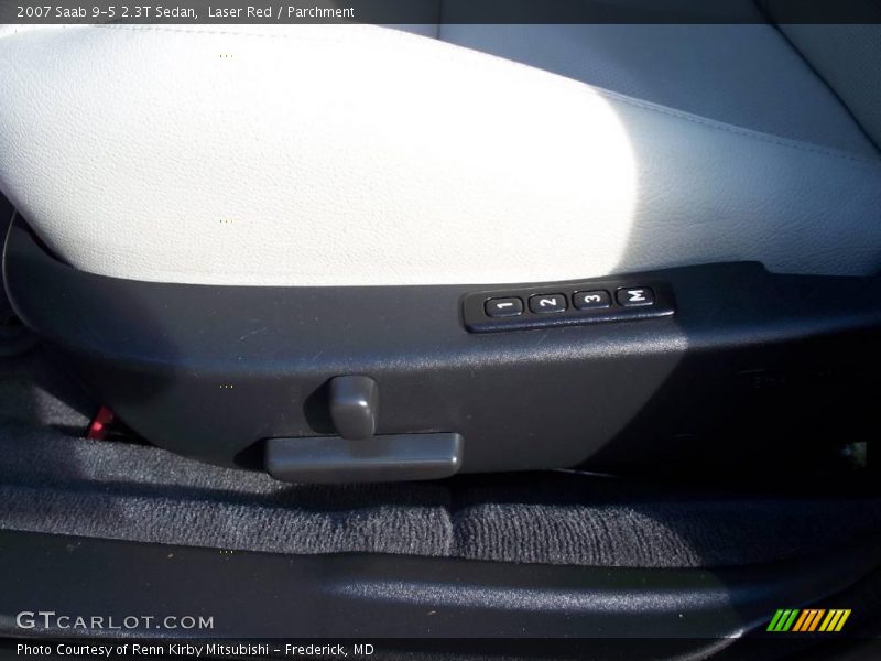 Laser Red / Parchment 2007 Saab 9-5 2.3T Sedan