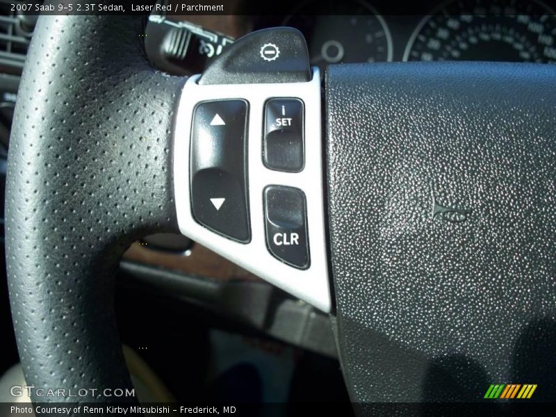 Laser Red / Parchment 2007 Saab 9-5 2.3T Sedan