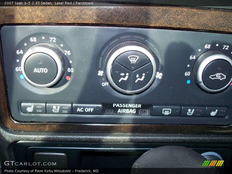 Laser Red / Parchment 2007 Saab 9-5 2.3T Sedan