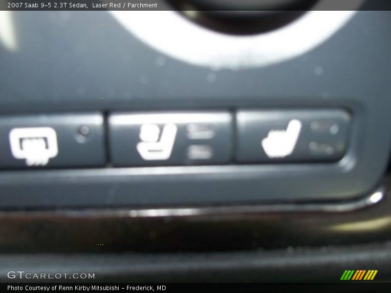 Laser Red / Parchment 2007 Saab 9-5 2.3T Sedan