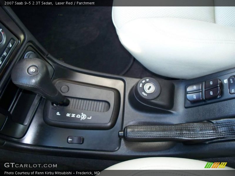 Laser Red / Parchment 2007 Saab 9-5 2.3T Sedan