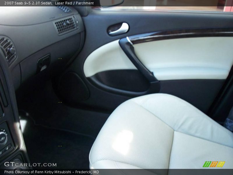 Laser Red / Parchment 2007 Saab 9-5 2.3T Sedan