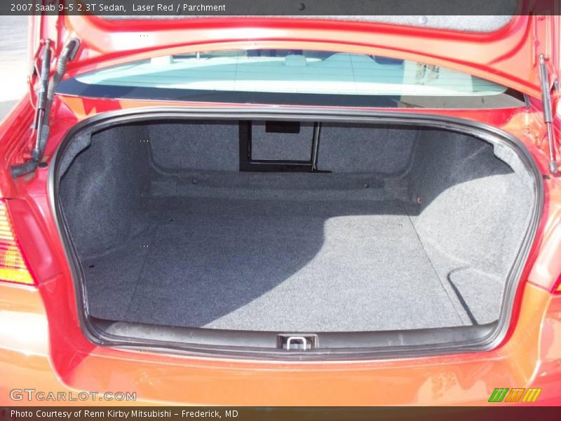 Laser Red / Parchment 2007 Saab 9-5 2.3T Sedan