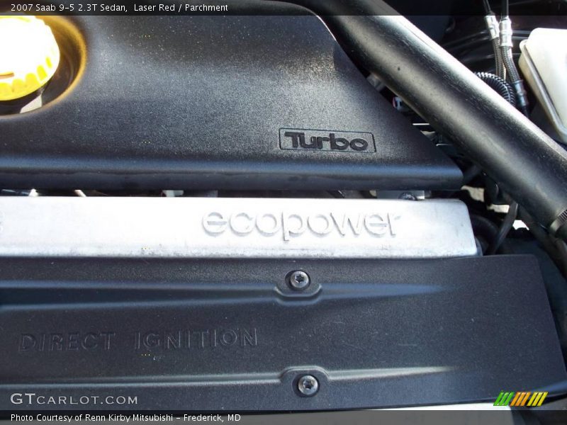Laser Red / Parchment 2007 Saab 9-5 2.3T Sedan