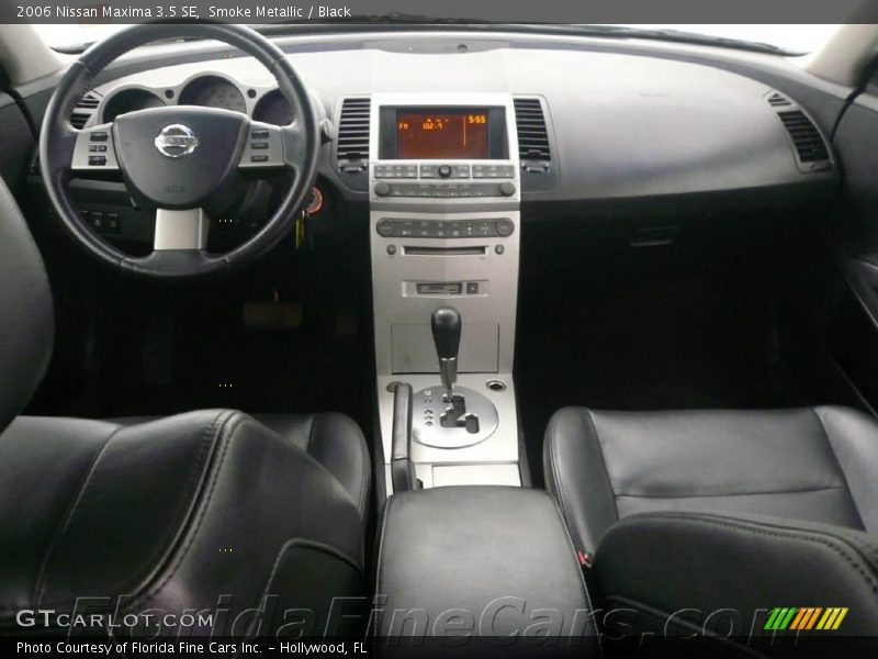 Smoke Metallic / Black 2006 Nissan Maxima 3.5 SE