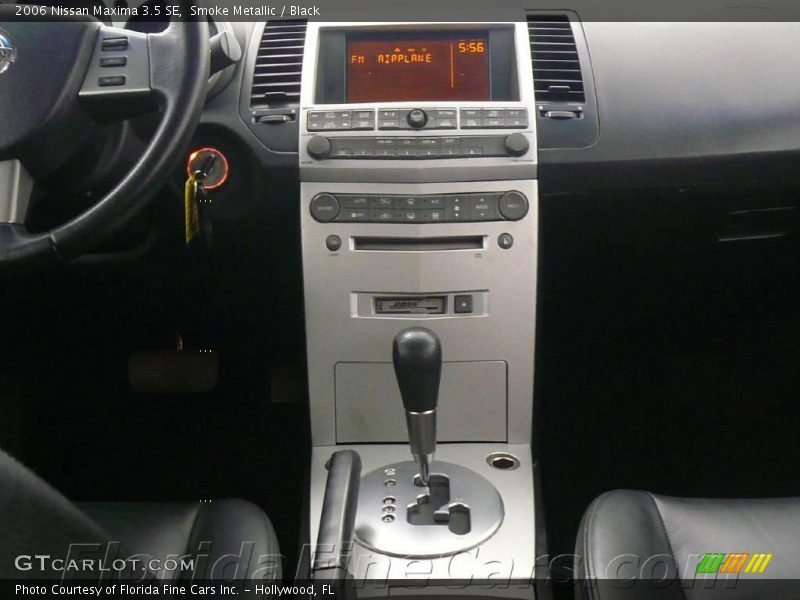 Smoke Metallic / Black 2006 Nissan Maxima 3.5 SE