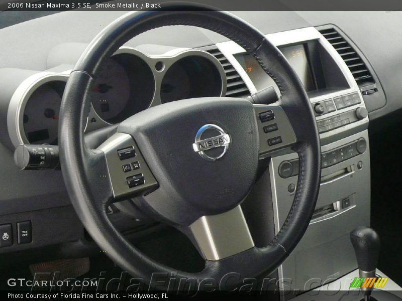 Smoke Metallic / Black 2006 Nissan Maxima 3.5 SE