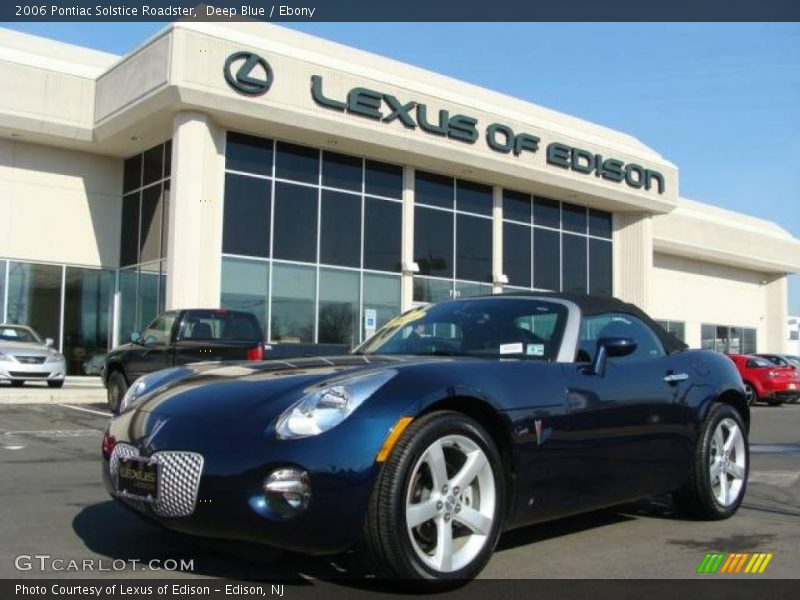 Deep Blue / Ebony 2006 Pontiac Solstice Roadster