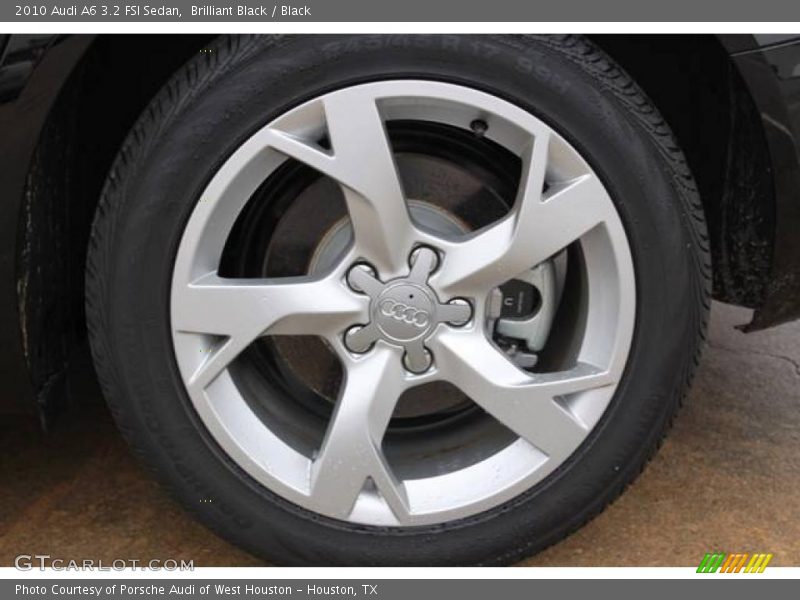 Brilliant Black / Black 2010 Audi A6 3.2 FSI Sedan