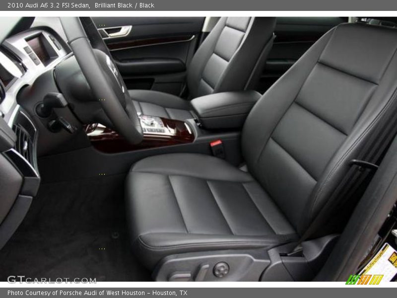 Brilliant Black / Black 2010 Audi A6 3.2 FSI Sedan