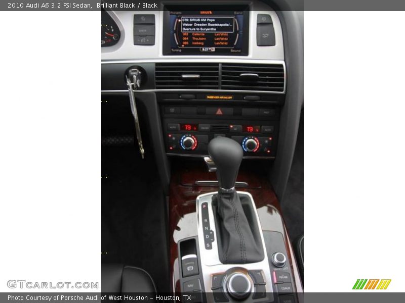 Brilliant Black / Black 2010 Audi A6 3.2 FSI Sedan