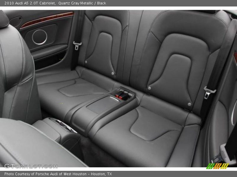 Quartz Gray Metallic / Black 2010 Audi A5 2.0T Cabriolet