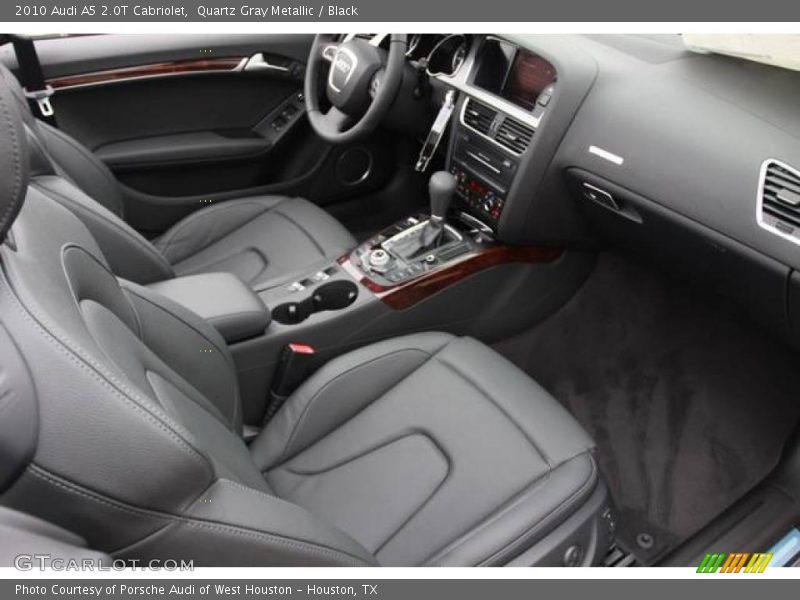 Quartz Gray Metallic / Black 2010 Audi A5 2.0T Cabriolet