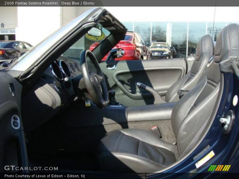 Deep Blue / Ebony 2006 Pontiac Solstice Roadster