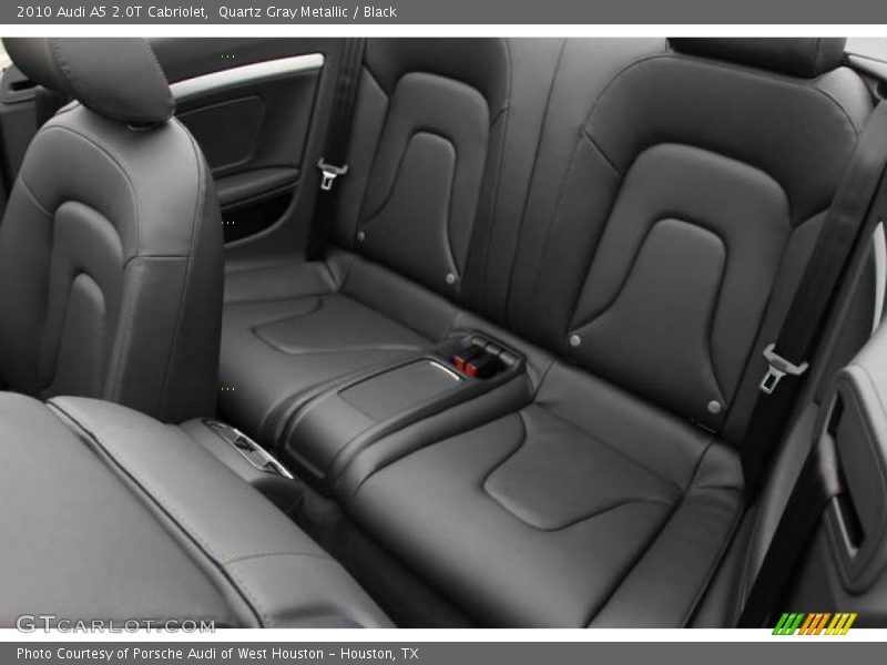 Quartz Gray Metallic / Black 2010 Audi A5 2.0T Cabriolet