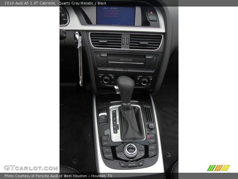 Quartz Gray Metallic / Black 2010 Audi A5 2.0T Cabriolet