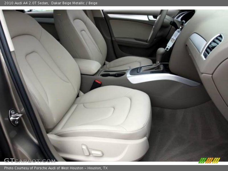 Dakar Beige Metallic / Beige 2010 Audi A4 2.0T Sedan