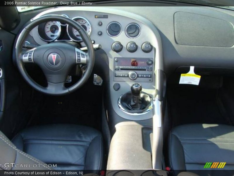 Deep Blue / Ebony 2006 Pontiac Solstice Roadster