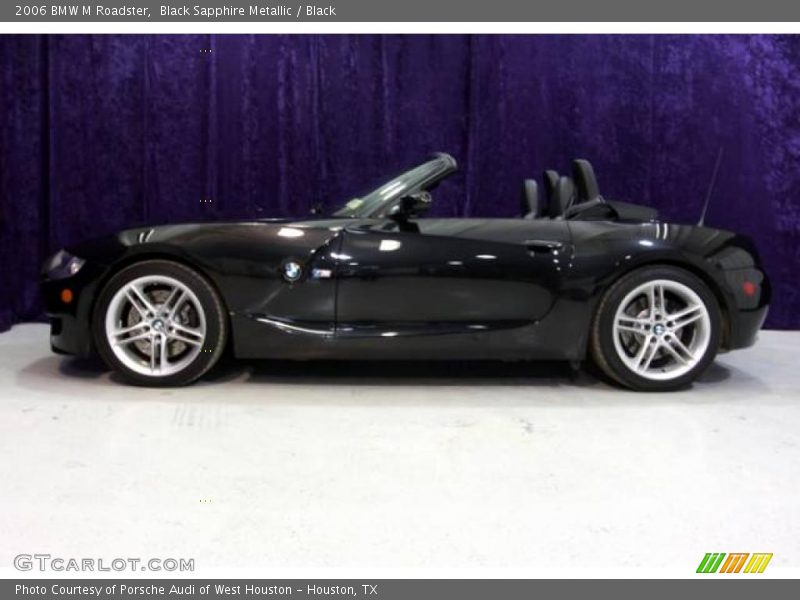 Black Sapphire Metallic / Black 2006 BMW M Roadster