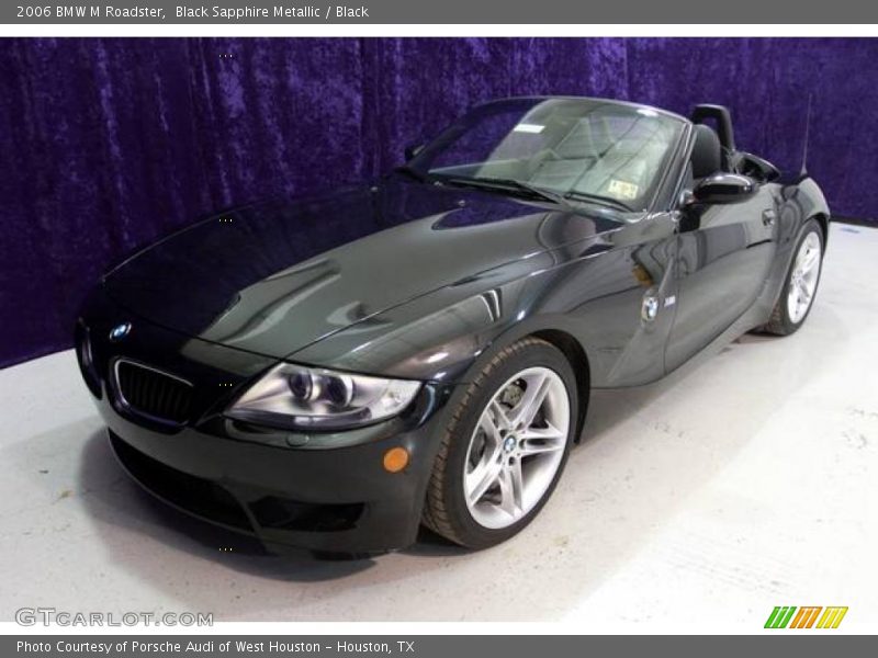 Black Sapphire Metallic / Black 2006 BMW M Roadster