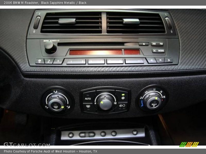 Black Sapphire Metallic / Black 2006 BMW M Roadster