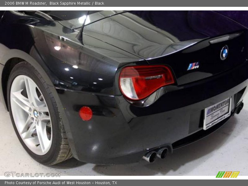 Black Sapphire Metallic / Black 2006 BMW M Roadster