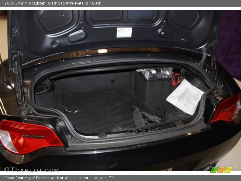 Black Sapphire Metallic / Black 2006 BMW M Roadster
