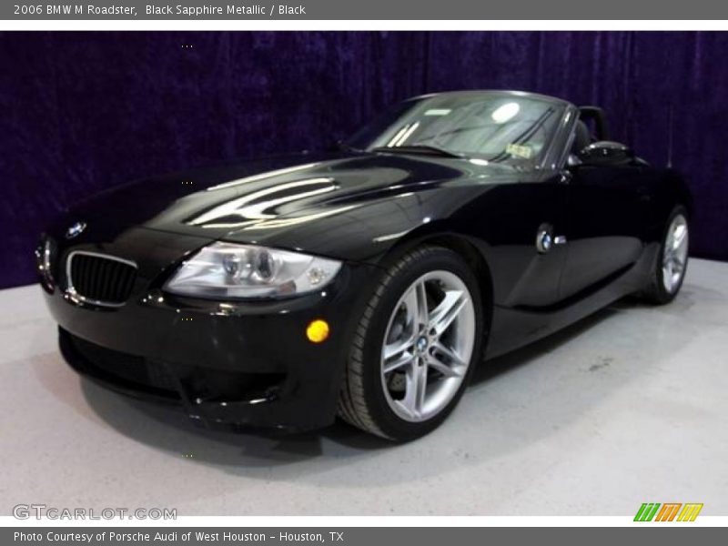 Black Sapphire Metallic / Black 2006 BMW M Roadster