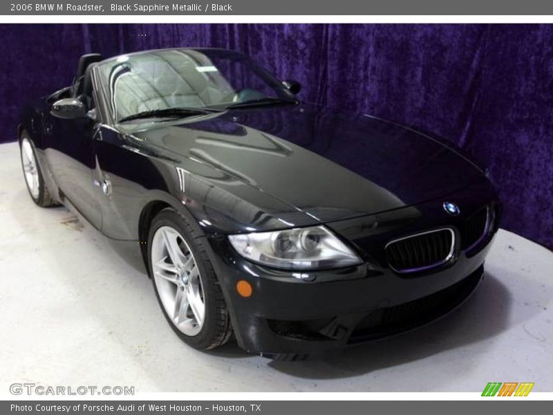 Black Sapphire Metallic / Black 2006 BMW M Roadster