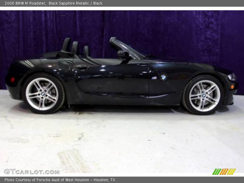 Black Sapphire Metallic / Black 2006 BMW M Roadster