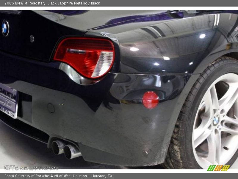 Black Sapphire Metallic / Black 2006 BMW M Roadster