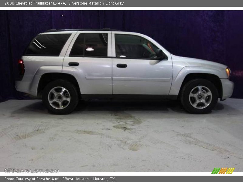 Silverstone Metallic / Light Gray 2008 Chevrolet TrailBlazer LS 4x4