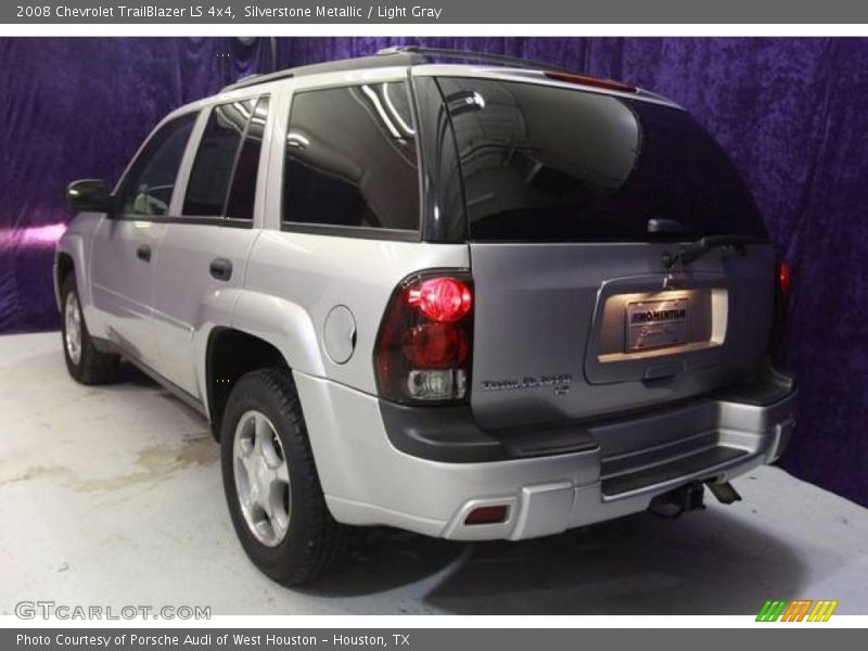 Silverstone Metallic / Light Gray 2008 Chevrolet TrailBlazer LS 4x4