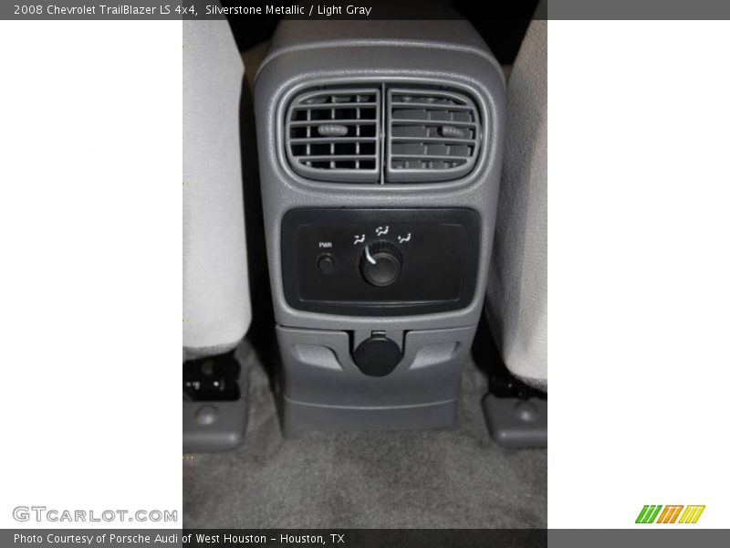 Silverstone Metallic / Light Gray 2008 Chevrolet TrailBlazer LS 4x4