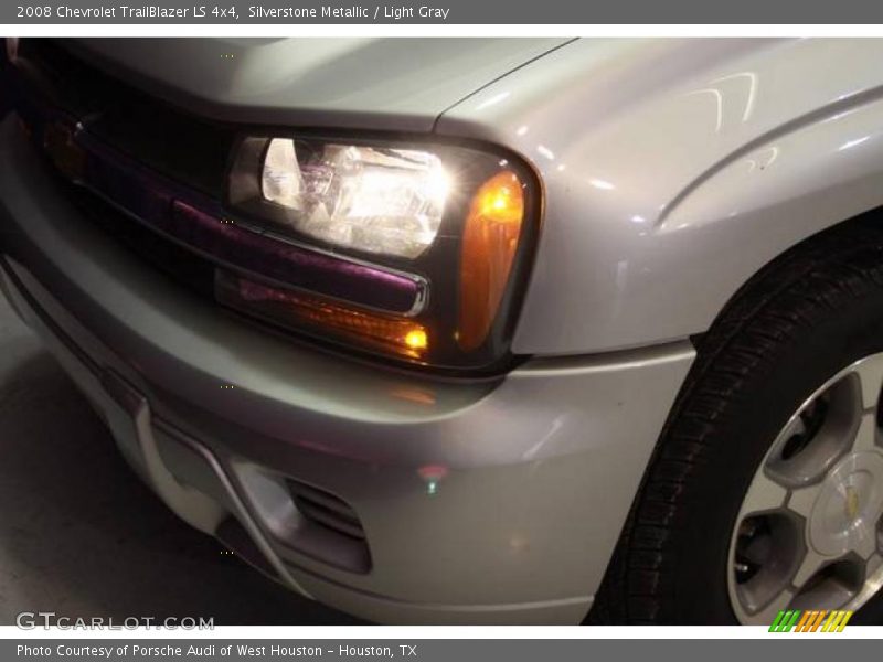 Silverstone Metallic / Light Gray 2008 Chevrolet TrailBlazer LS 4x4