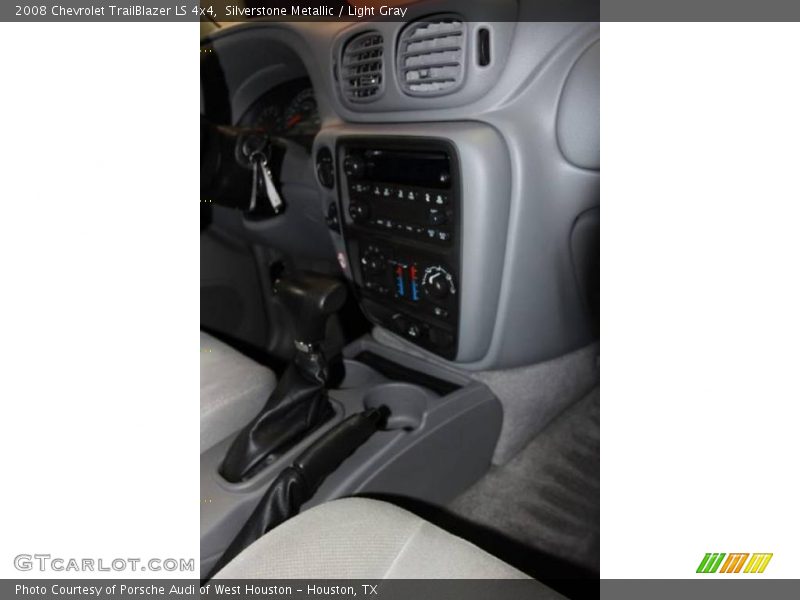 Silverstone Metallic / Light Gray 2008 Chevrolet TrailBlazer LS 4x4