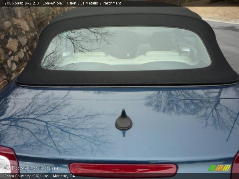 Fusion Blue Metallic / Parchment 2006 Saab 9-3 2.0T Convertible